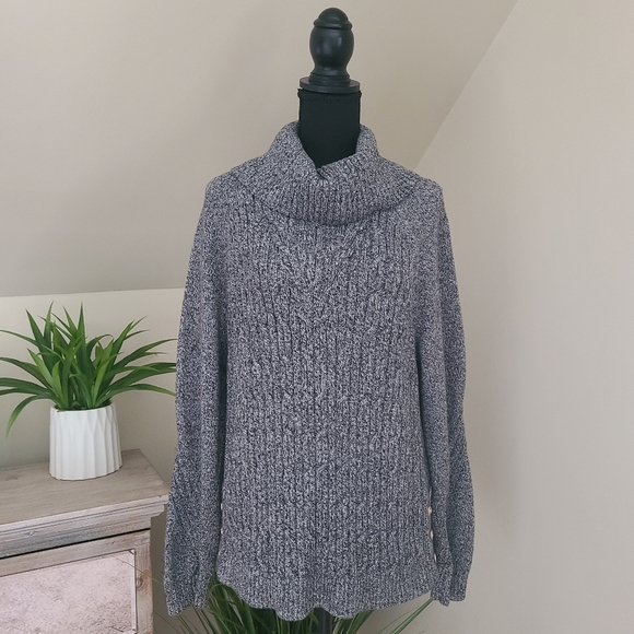 ❗️NWOT❗️TALBOTS Cable Cowlneck Sweater - Marla Size XL - Picture 2 of 8